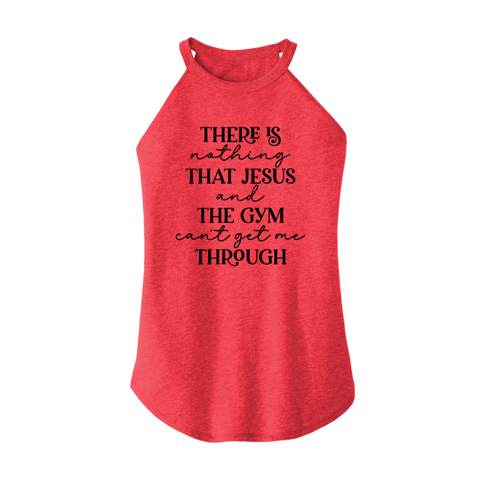 Womens X-Small Red Rocker Tank Top