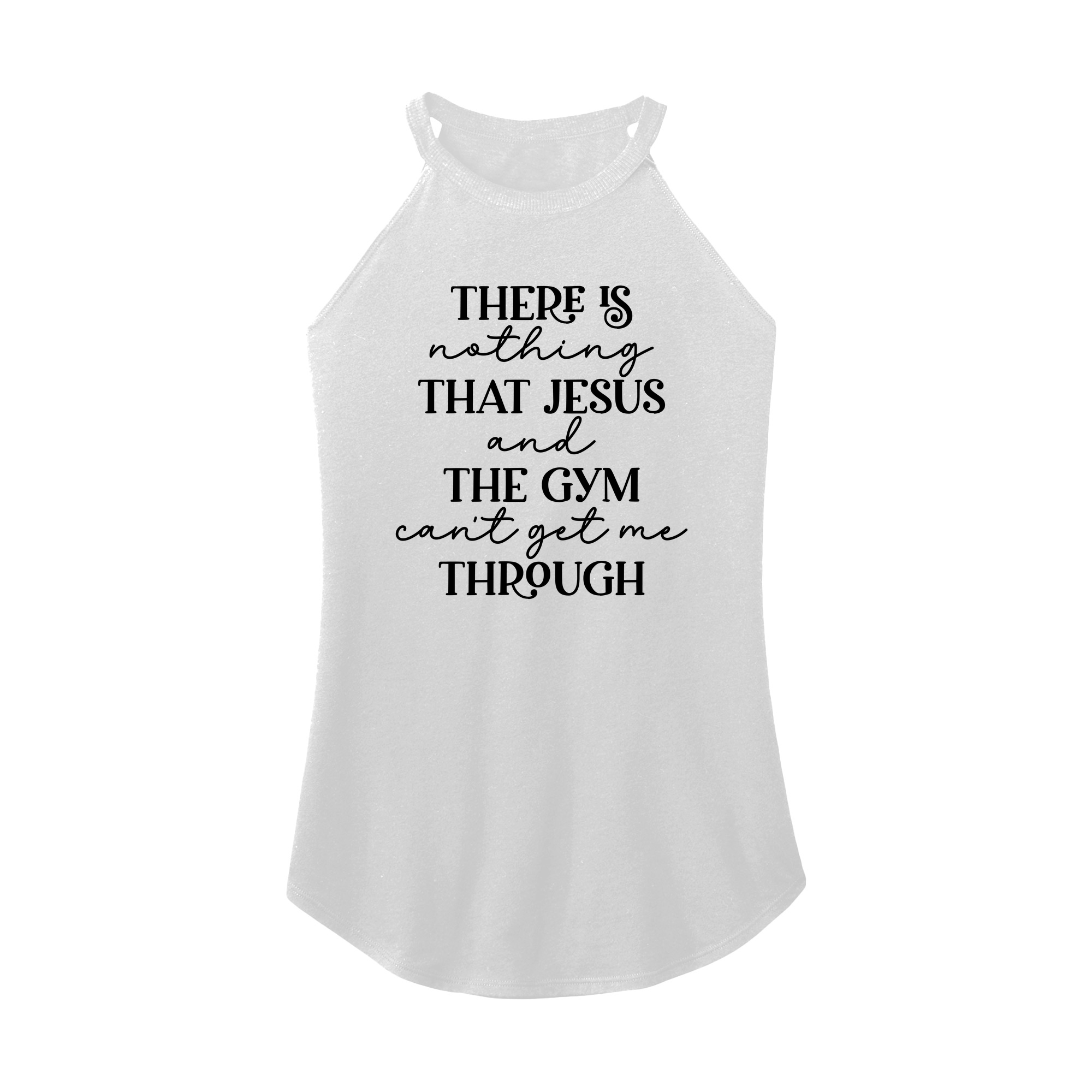 Womens X-Small White Rocker Tank Top