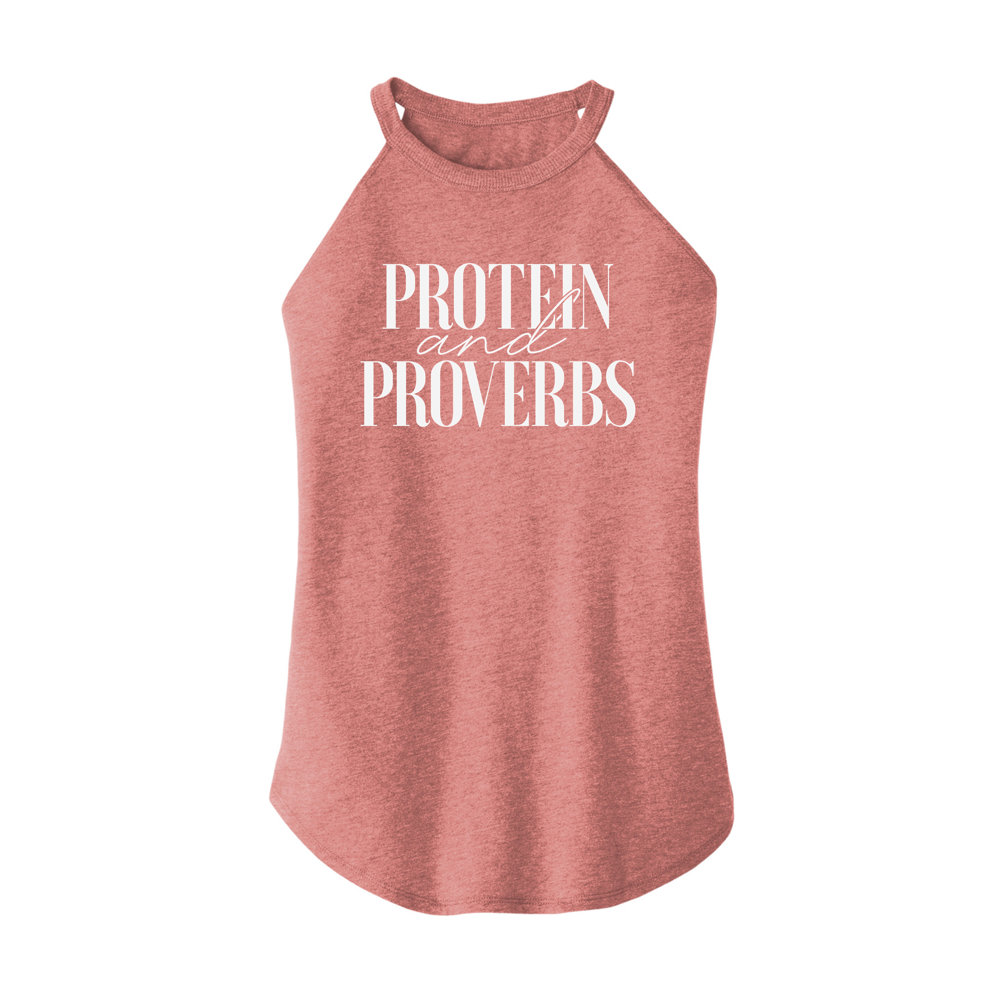 Womens X-Small Light Pink Rocker Tank Top