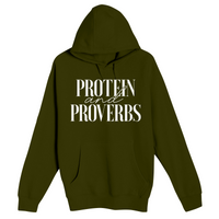 Unisex Small Army Pullover Hooded Sweatshirt