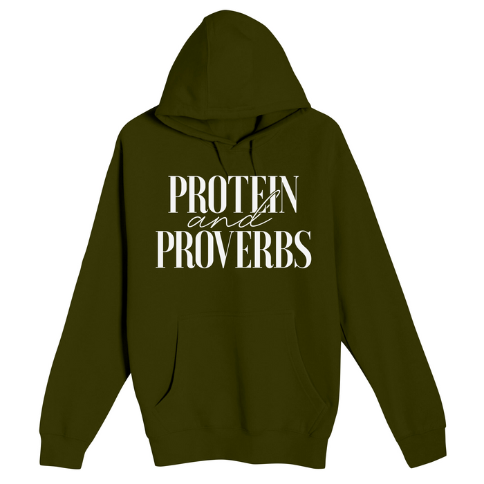 Unisex Small Army Pullover Hooded Sweatshirt
