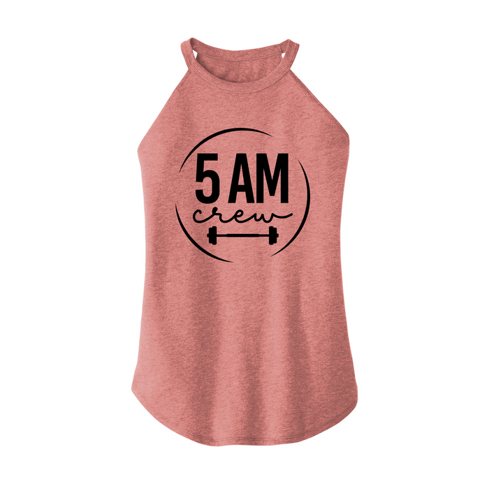 Womens X-Small Light Pink Rocker Tank Top