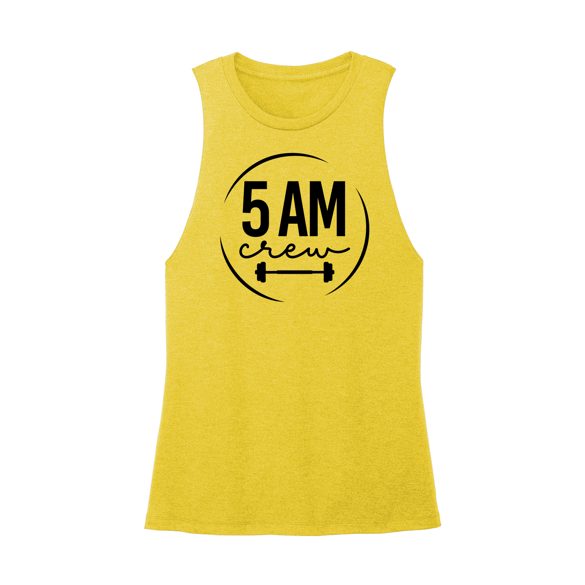 Womens X-Small Yellow Muscle Tank