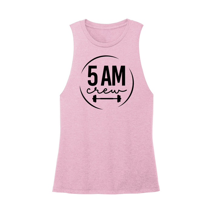 Womens X-Small Light Pink Muscle Tank