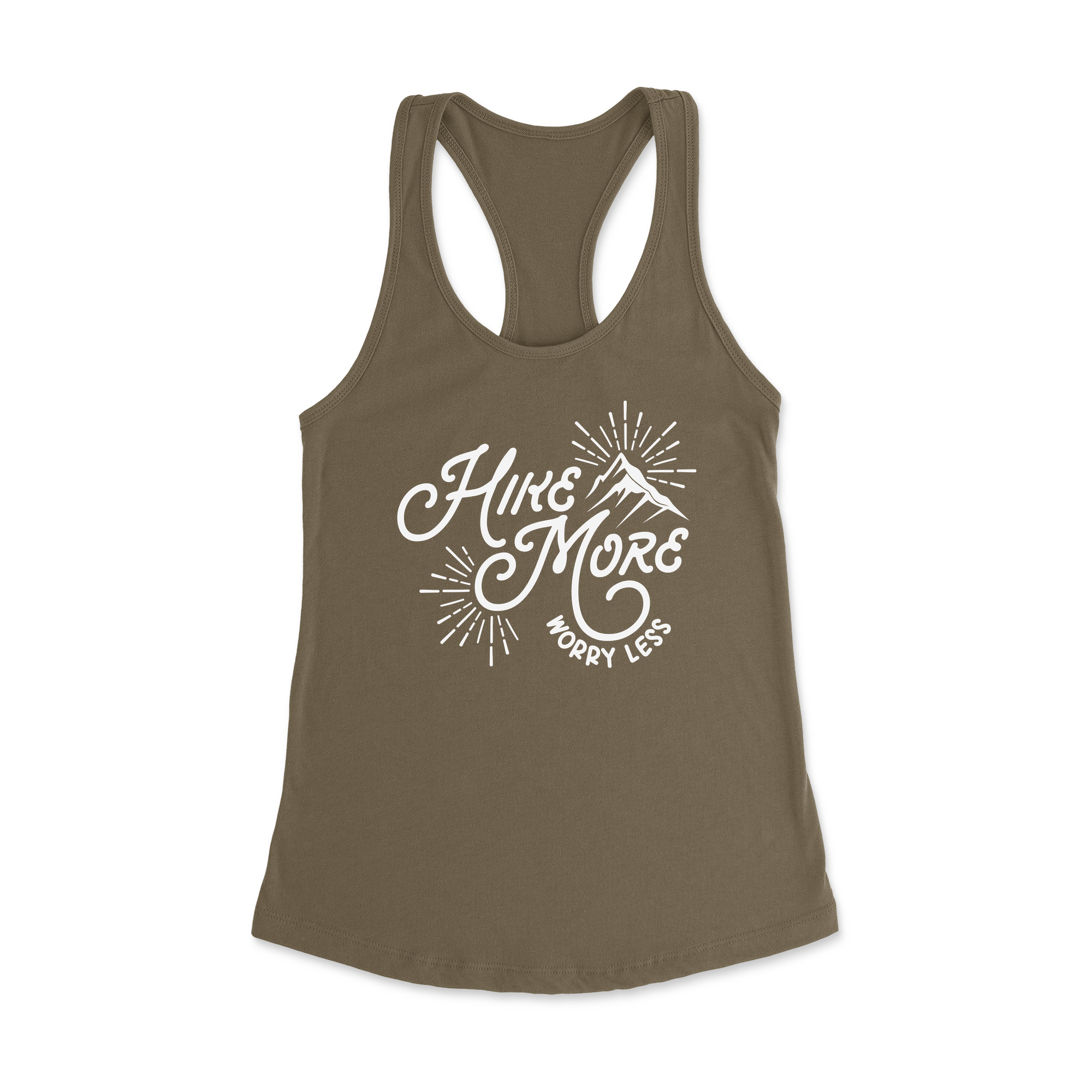 Womens X-Small Military Green Style_Tank Top