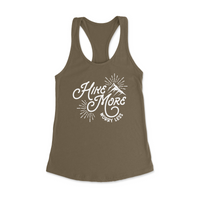 Womens X-Small Military Green Style_Tank Top