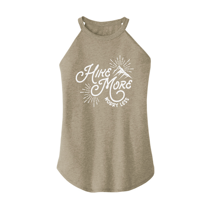 Womens X-Small Sand Rocker Tank Top