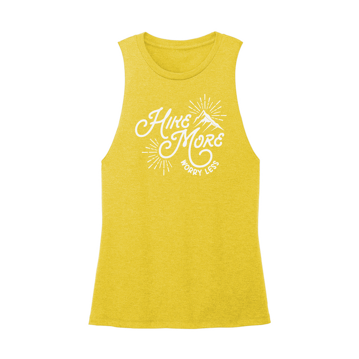 Womens X-Small Yellow Muscle Tank