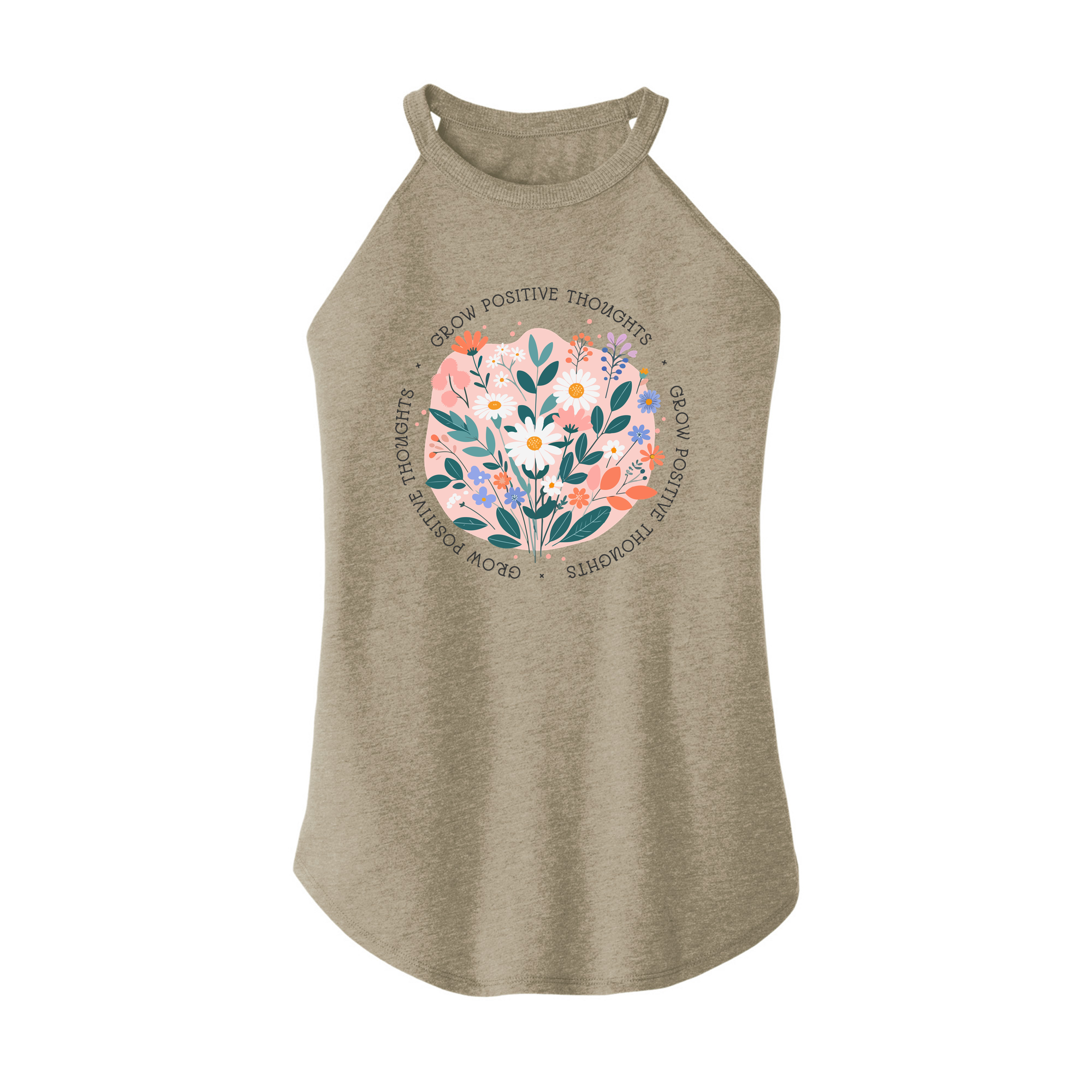 Womens X-Small Sand Rocker Tank Top
