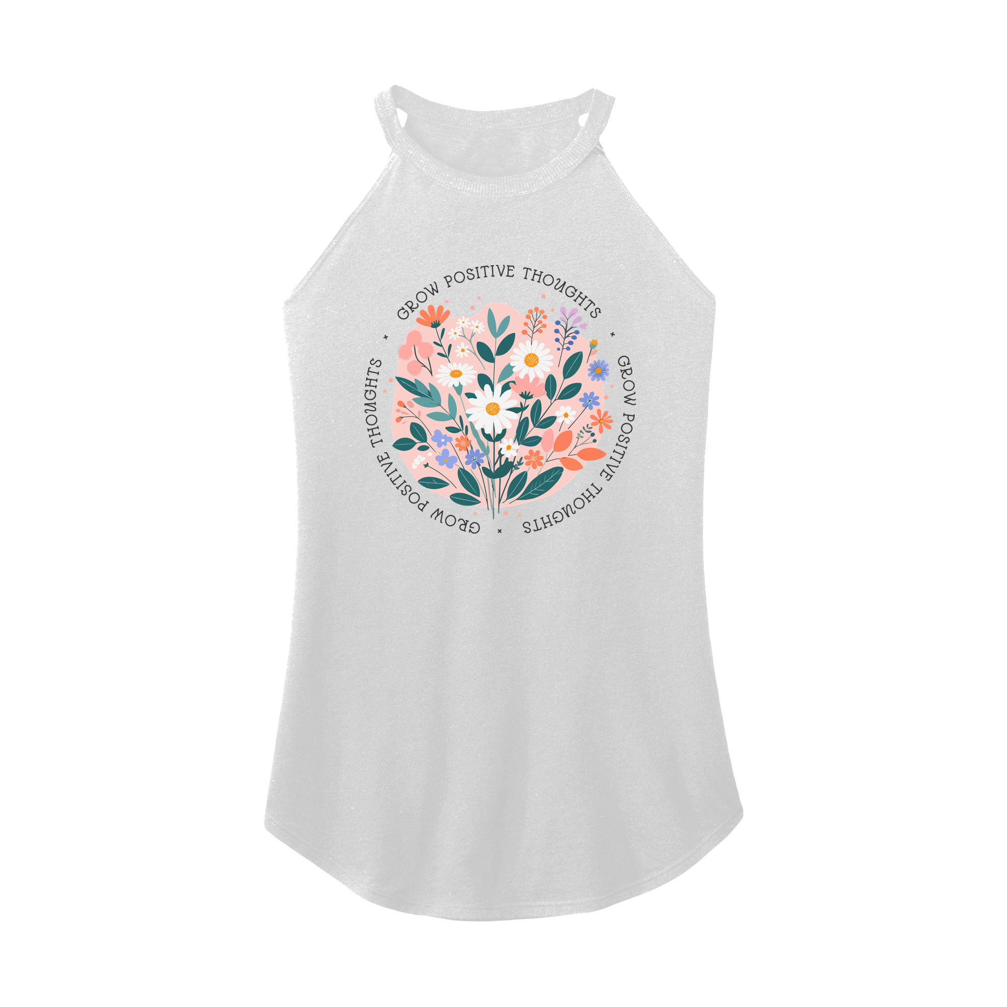 Womens X-Small White Rocker Tank Top