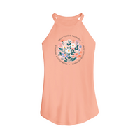 Womens X-Small Peach Tank Top