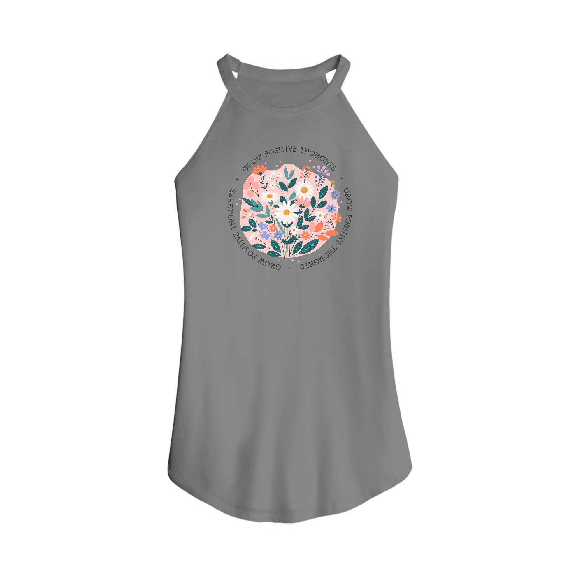 Womens X-Small Charcoal Tank Top