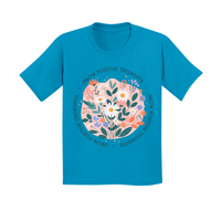 Kids Small Turquoise Style_T-Shirt