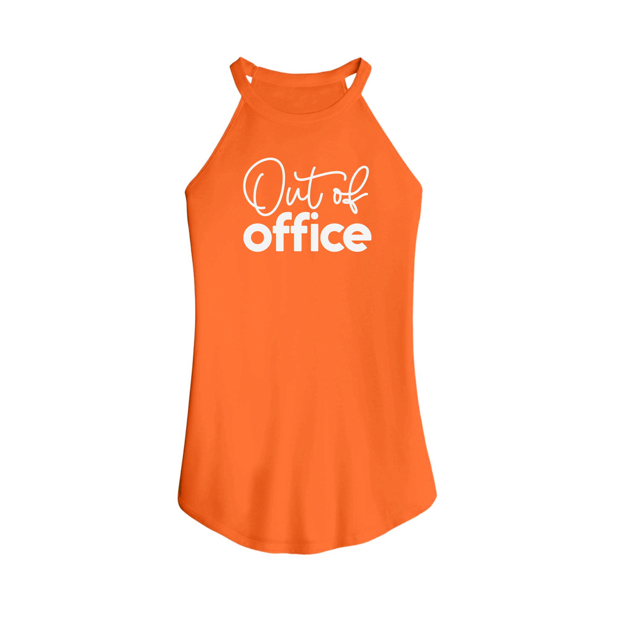 Womens X-Small Orange Tank Top