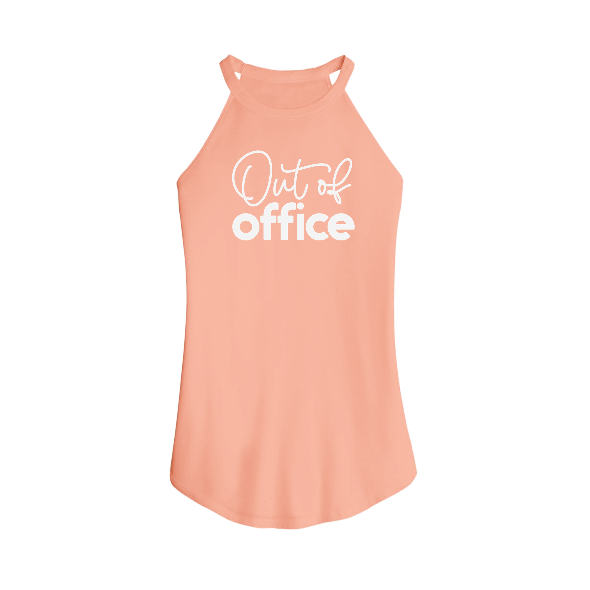 Womens X-Small Peach Tank Top