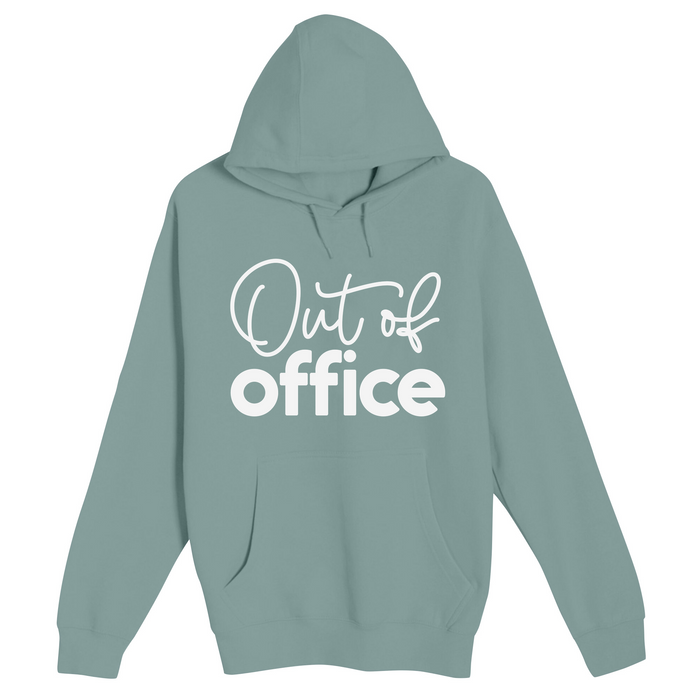 Unisex Small SEA FOAM Pullover Hooded Sweatshirt