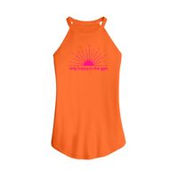 Womens X-Small Orange Tank Top