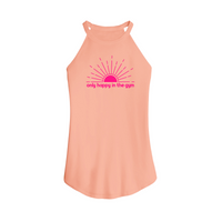 Womens X-Small Peach Tank Top