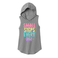 Womens Small Heather Gray Hoodie