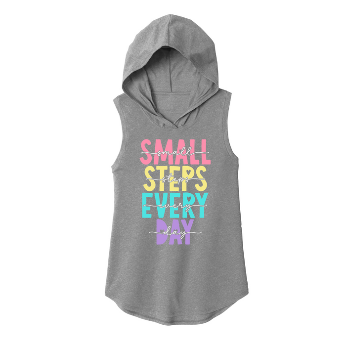 Womens Small Heather Gray Hoodie