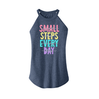 Womens X-Small Navy Heather Tank Top