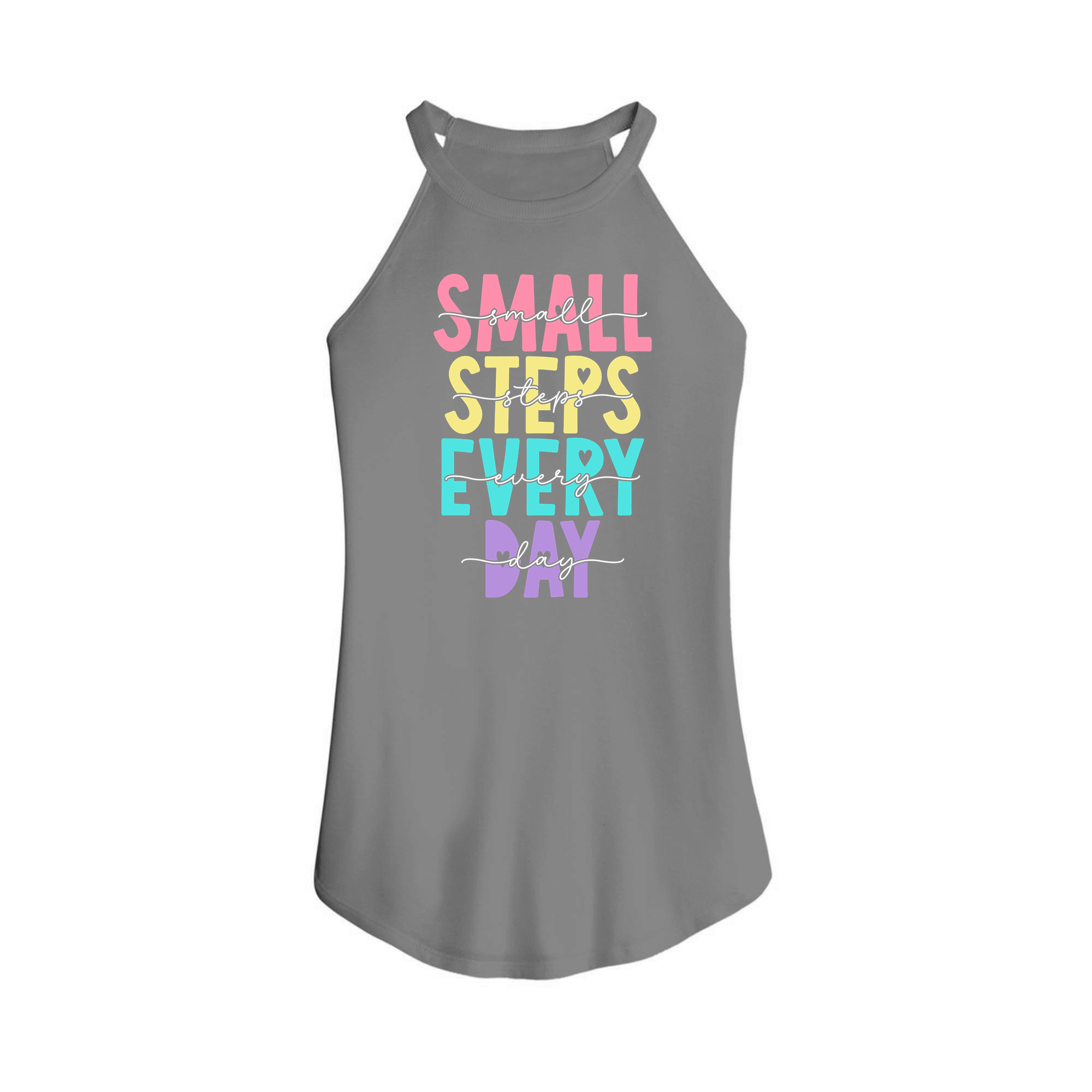 Womens X-Small Charcoal Tank Top