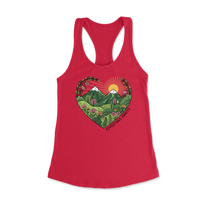 Womens X-Small Red Style_Tank Top