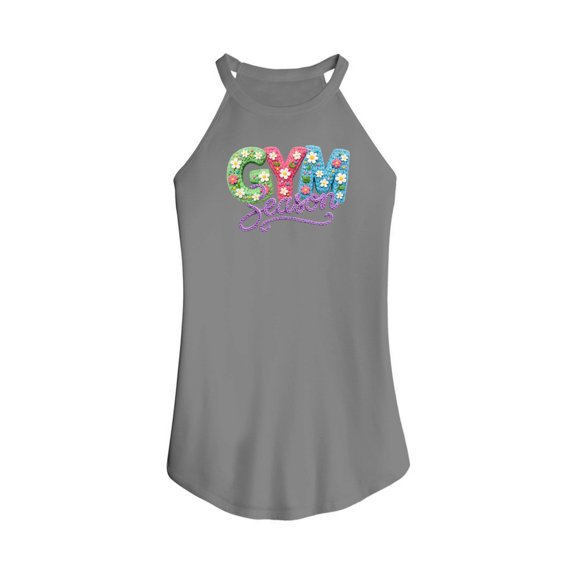 Womens X-Small Charcoal Tank Top