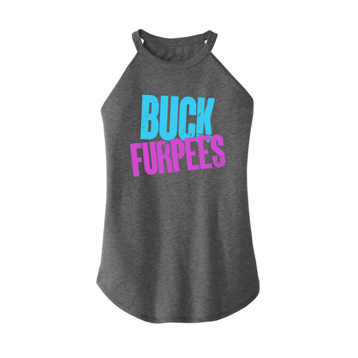 Womens X-Small Grey Rocker Tank Top
