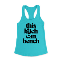 Womens X-Small Tahiti Blue Style_Tank Top