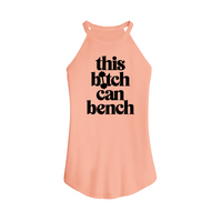 Womens X-Small Peach Tank Top