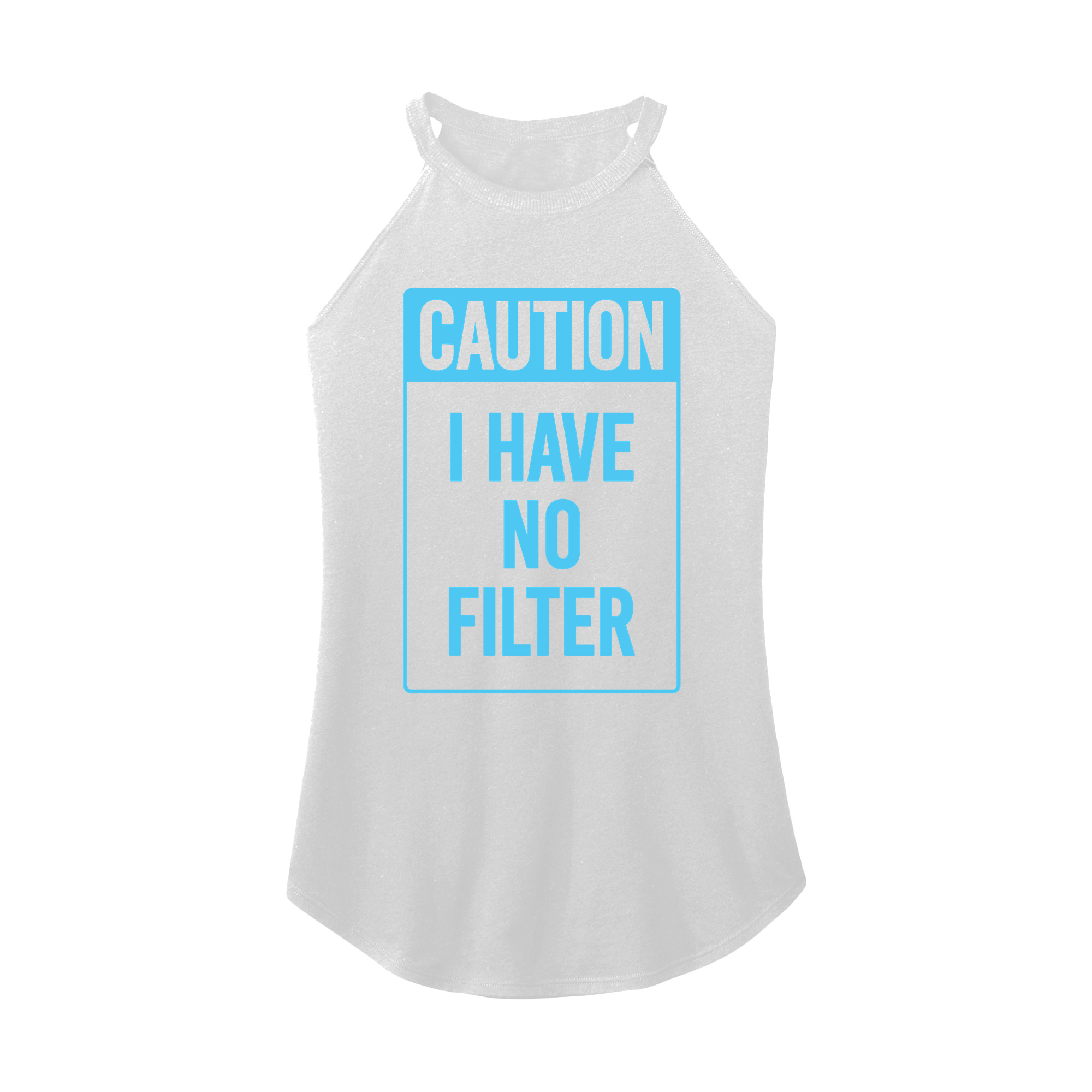 Womens X-Small White Rocker Tank Top