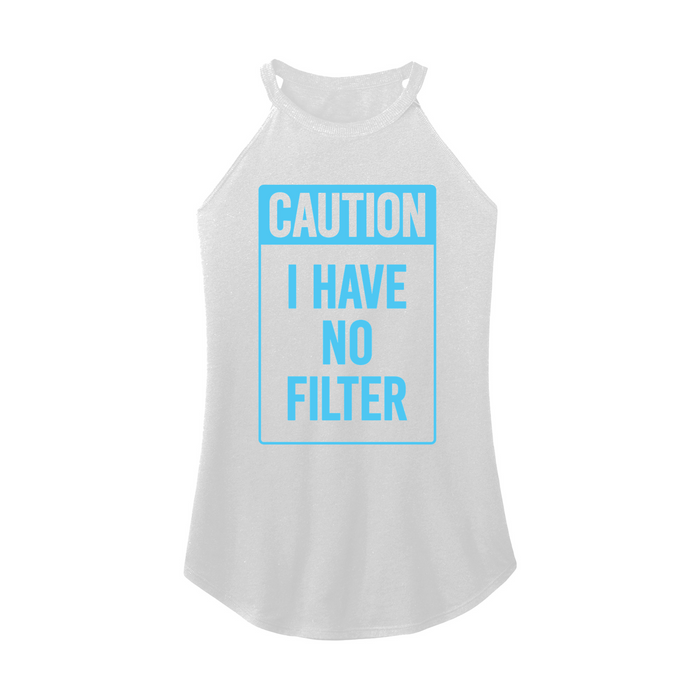 Womens X-Small White Rocker Tank Top