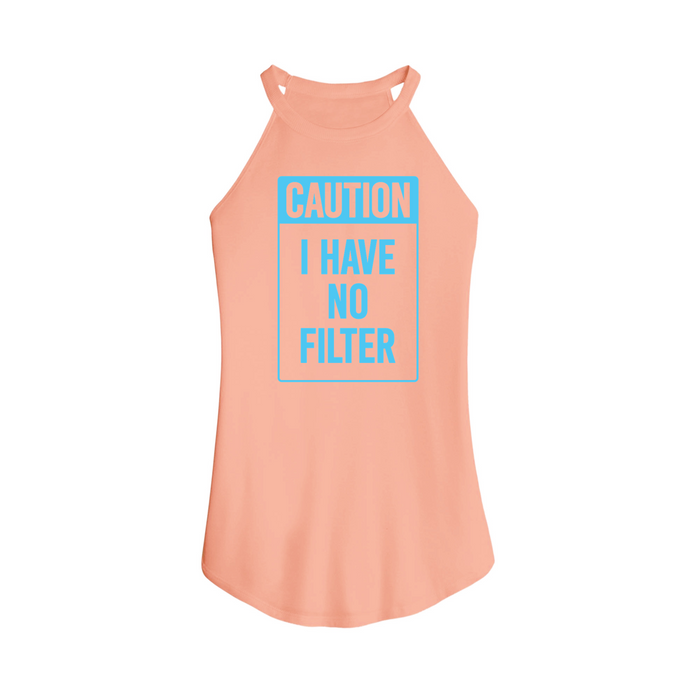 Womens X-Small Peach Tank Top