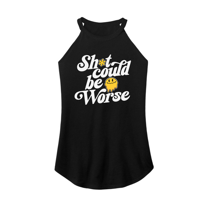 Womens X-Small Black Rocker Tank Top