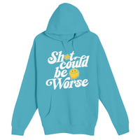 Unisex Small Deep Ocean Pullover Hooded Sweatshirt