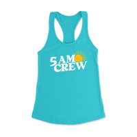 Womens X-Small Tahiti Blue Style_Tank Top