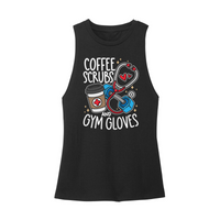 Womens X-Small Black Muscle Tank