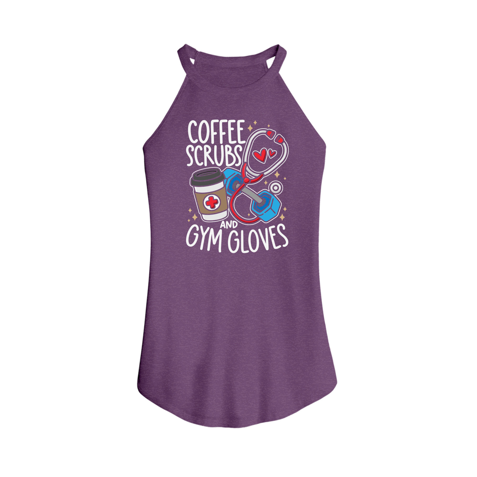 Womens X-Small Burgundy Tank Top