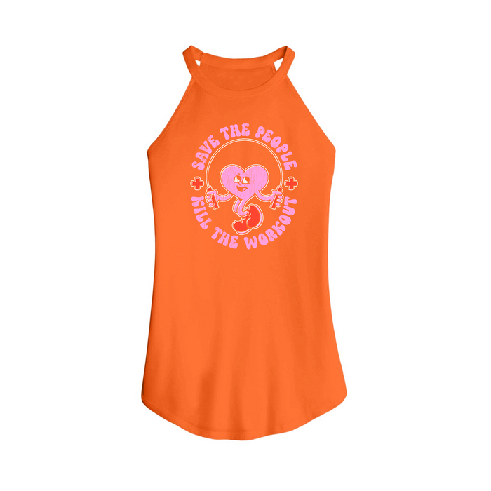 Womens X-Small Orange Tank Top