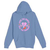 Unisex Small Colony Blue Pullover Hooded Sweatshirt