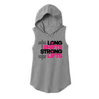 Womens Small Heather Gray Hoodie