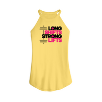 Womens X-Small Yellow Tank Top