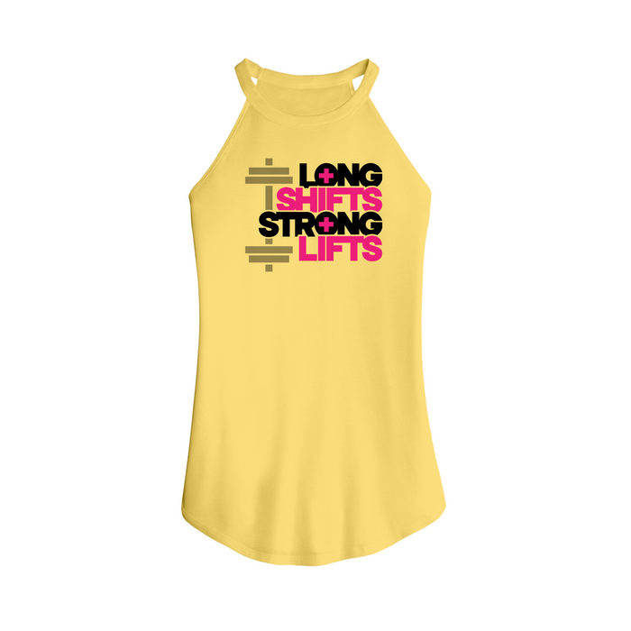 Womens X-Small Yellow Tank Top