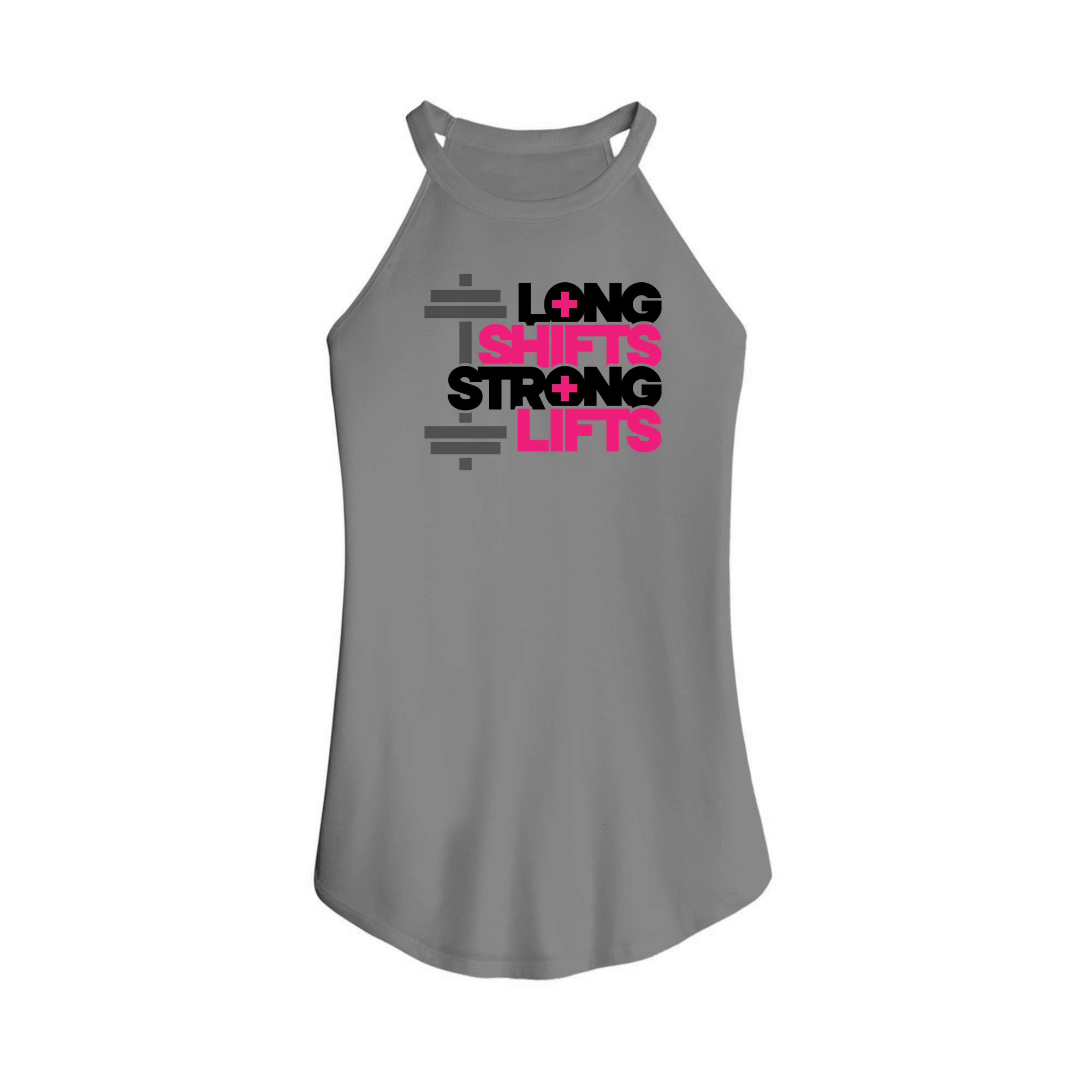 Womens X-Small Charcoal Tank Top