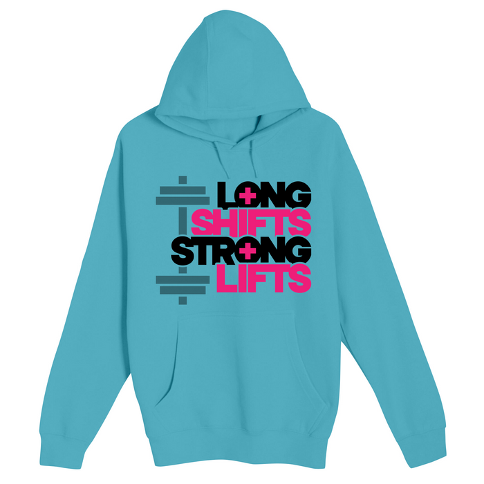 Unisex Small Deep Ocean Pullover Hooded Sweatshirt
