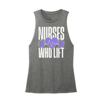Womens X-Small Dark Gray Muscle Tank