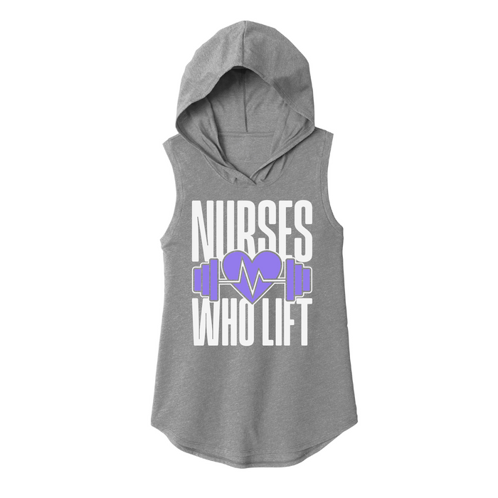 Womens Small Heather Gray Hoodie