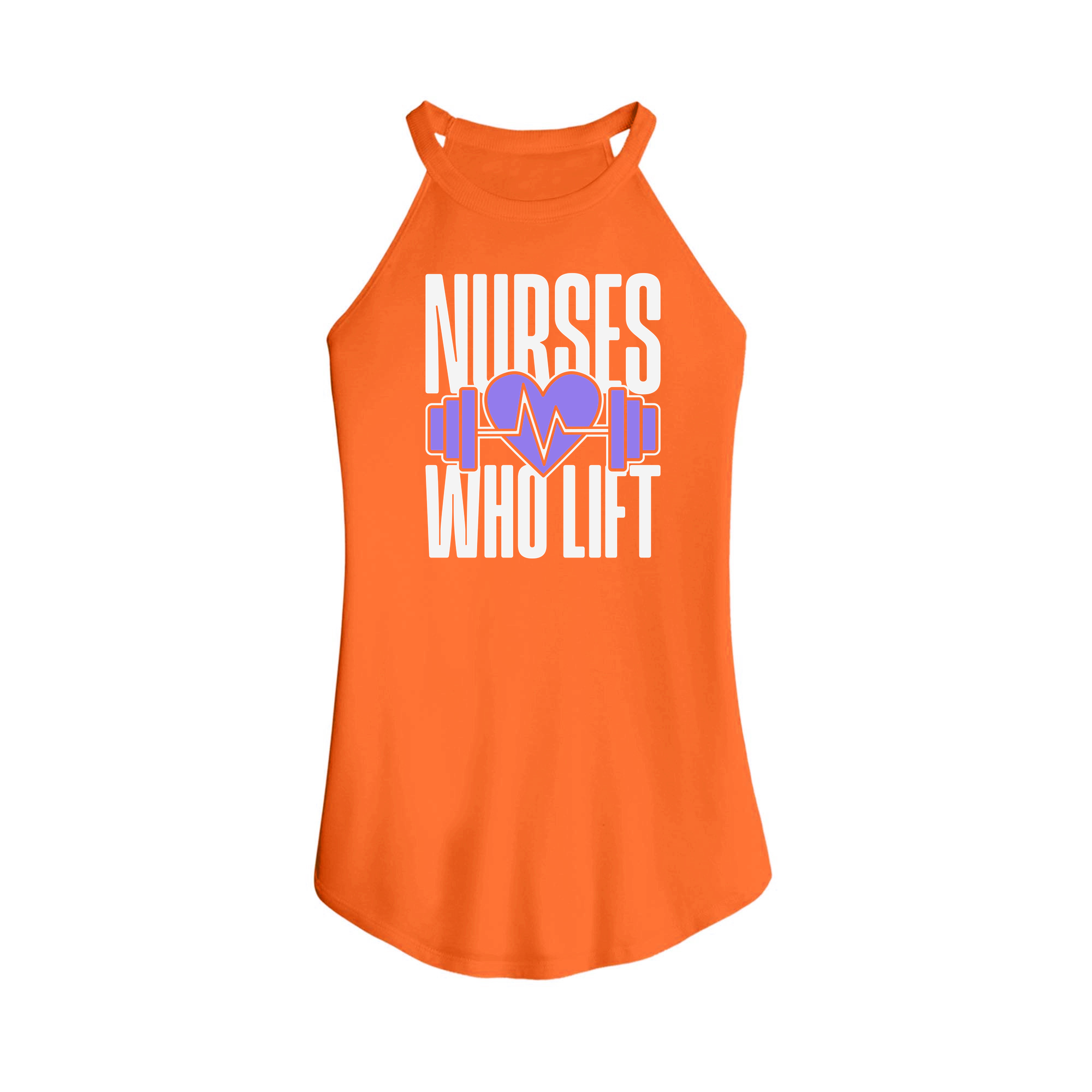 Womens X-Small Orange Tank Top