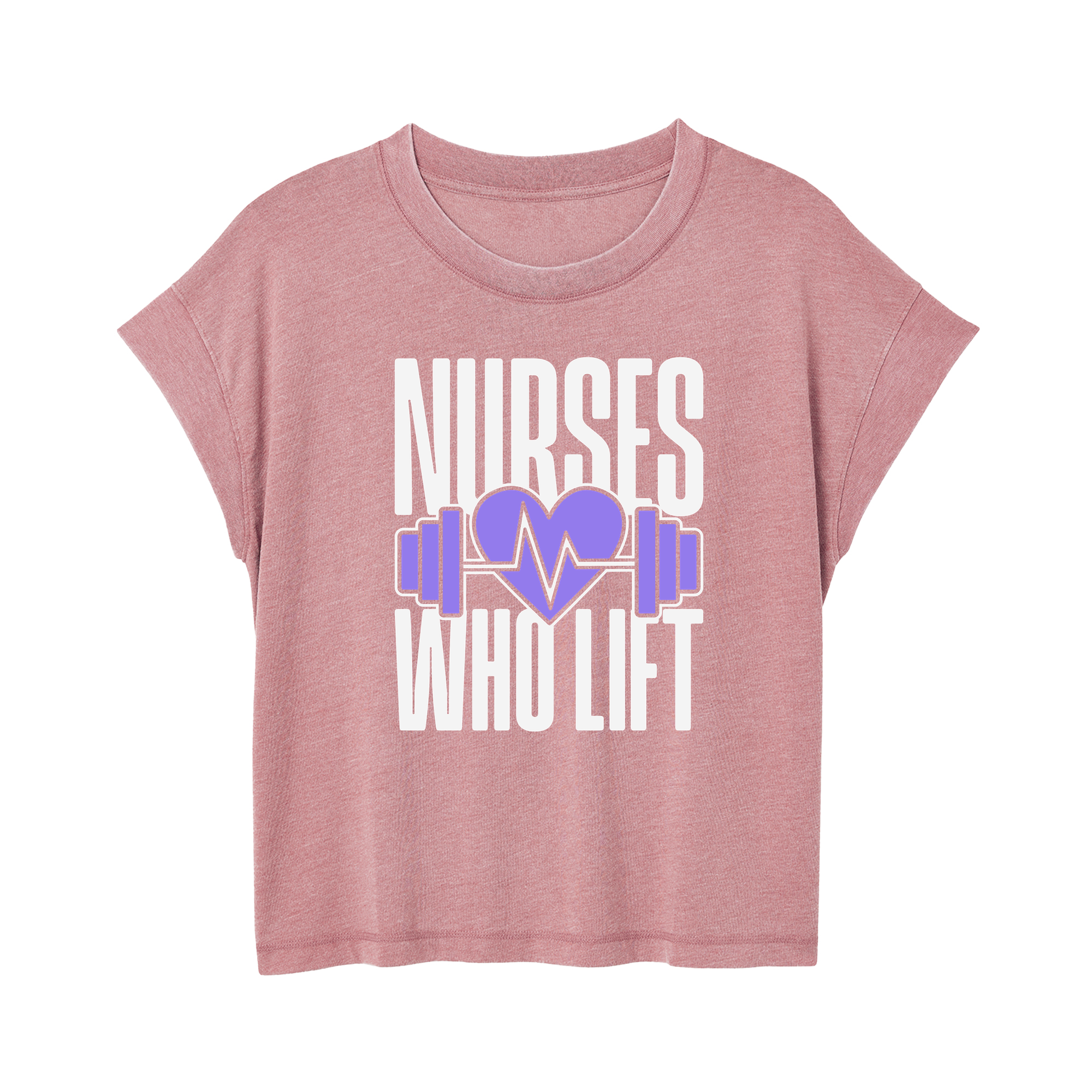 Womens Small MAUVE Style_T-Shirt